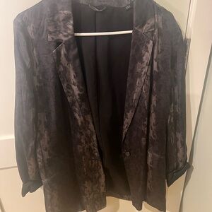 AllSaints Elegant Black Patterned Women's Jacket